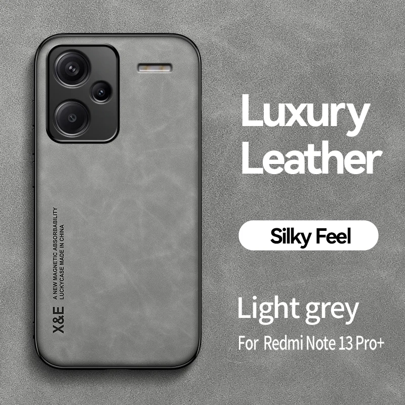 For Xiaomi Redmi Note 13 Pro+ Magnetic Case Matte Leather Cover Redm Note 13 Pro Plus Camera Shell Shockproof Funda Lana Del Rey
For Xiaomi Redmi Note 13 Pro+ Magnetic Case Matte Leather Cover Redm Note 13 Pro Plus Camera Shell Shockproof Funda Lana Del Rey