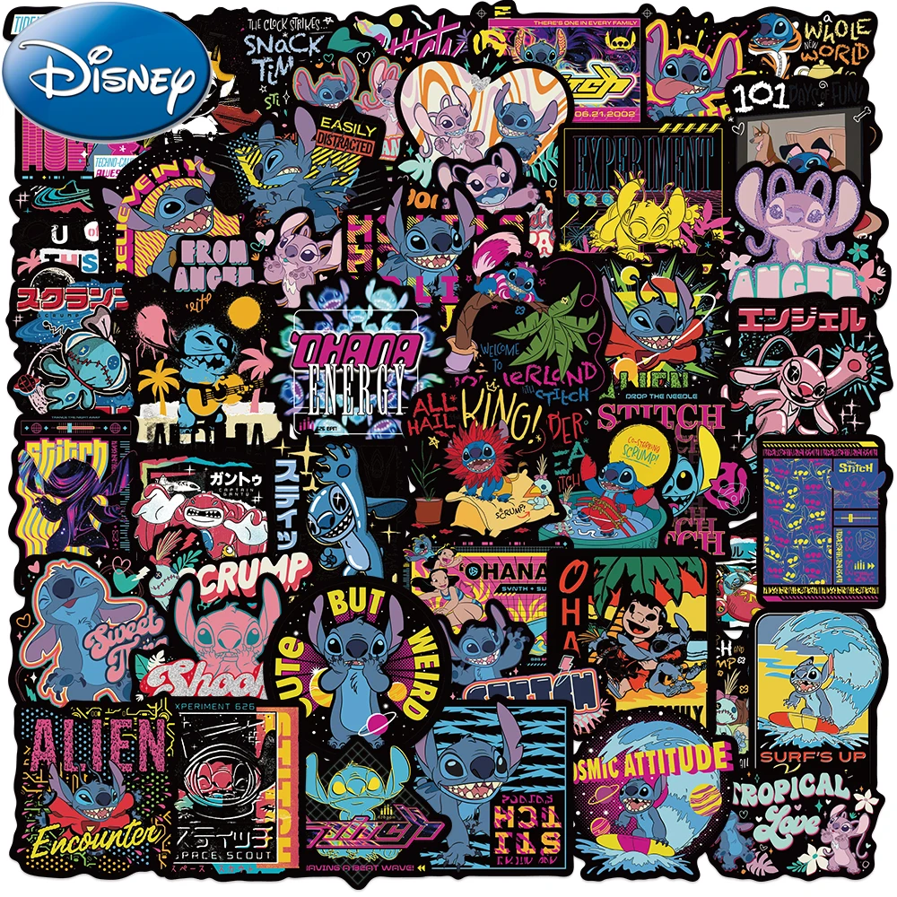 10/30/50pcs Cute Disney Stitch Cartoon Stickers Decals for Kids Toy Phone Case Skateboard Scrapbook Cool Graffiti Sticker Decor
10/30/50pcs Cute Disney Stitch Cartoon Stickers Decals for Kids Toy Phone Case Skateboard Scrapbook Cool Graffiti Sticker Decor