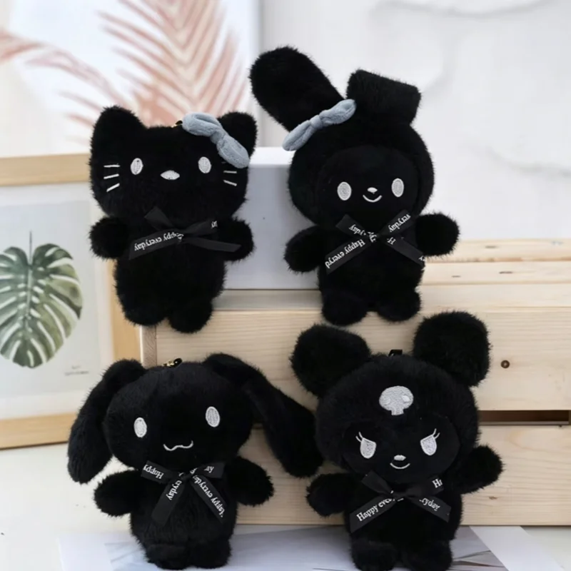 Sanrio Black Gold Small Eyes Melody Hello Kitty Plush Keychain Clothing Decoration Student Single-Shoulder Bag Hanging Ornaments
Sanrio Black Gold Small Eyes Melody Hello Kitty Plush Keychain Clothing Decoration Student Single-Shoulder Bag Hanging Ornaments