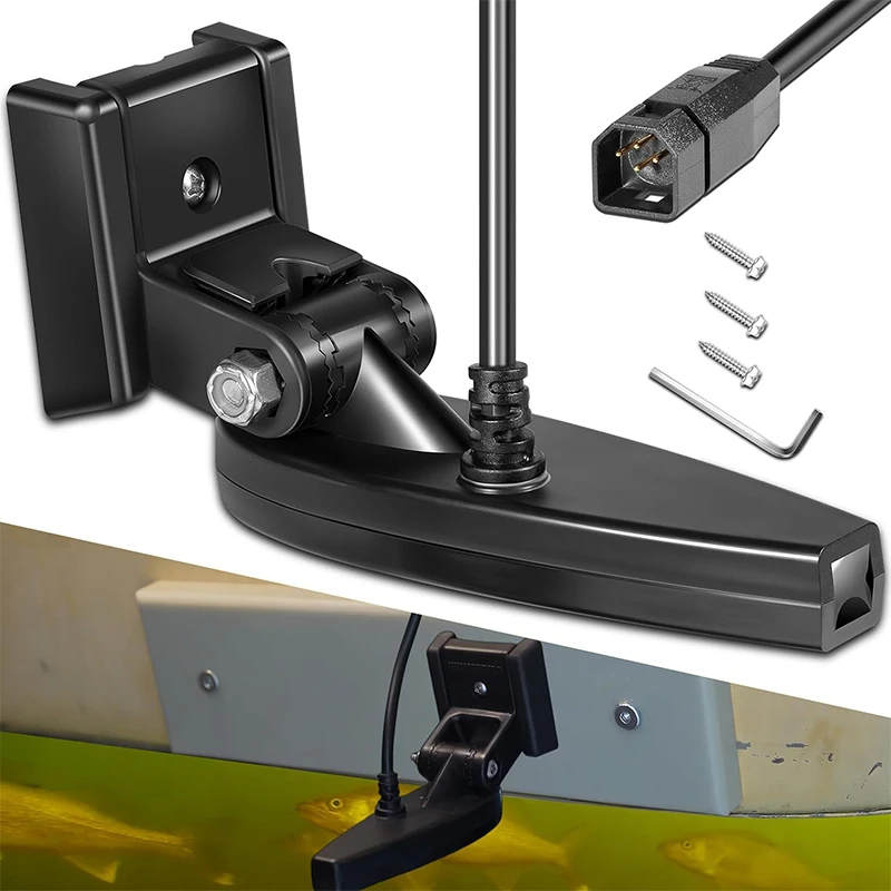 710295-1 XNT 9 HW MDI 75 T for Helix 7/8 MEGA Down Imaging Dual Spectrum Chirp with Temperature Transom Mount Transducer
710295-1 XNT 9 HW MDI 75 T for Helix 7/8 MEGA Down Imaging Dual Spectrum Chirp with Temperature Transom Mount Transducer