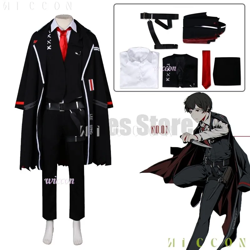 Хэллоуин игра Limbus Company YI Sang косплей LEE SANG униформа мужское черное пальто брюки костюм для взрослых полный комплект одежды 2034
Хэллоуин игра Limbus Company YI Sang косплей LEE SANG униформа мужское черное пальто брюки костюм для взрослых полный комплект одежды 2034
