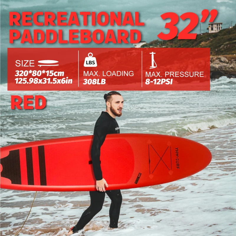 2026 New Inflatable Surfboard Durable PVC Foldable Water Sports Board for Beginners
2026 New Inflatable Surfboard Durable PVC Foldable Water Sports Board for Beginners
