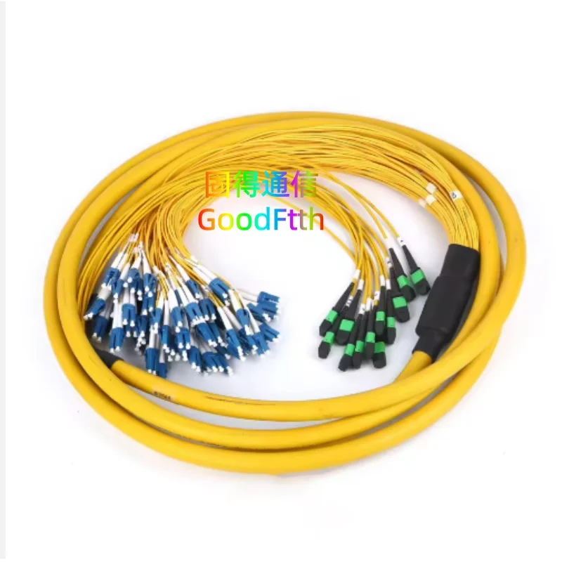 144 Core Fiber Trunk Cable 12MPO/APC(F)-72 Duplex LC/UPC Patch Cord Female MPO-LC 144Core SM GoodFtth
144 Core Fiber Trunk Cable 12MPO/APC(F)-72 Duplex LC/UPC Patch Cord Female MPO-LC 144Core SM GoodFtth