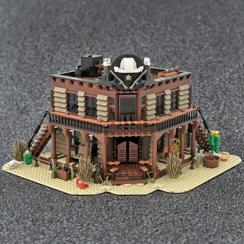 2300 шт. строительные блоки Western Saloon MOC по индивидуальному заказу, большие размеры, идеальные детали, сборка ручной работы, коллекционное качество!
2300 шт. строительные блоки Western Saloon MOC по индивидуальному заказу, большие размеры, идеальные детали, сборка ручной работы, коллекционное качество!
