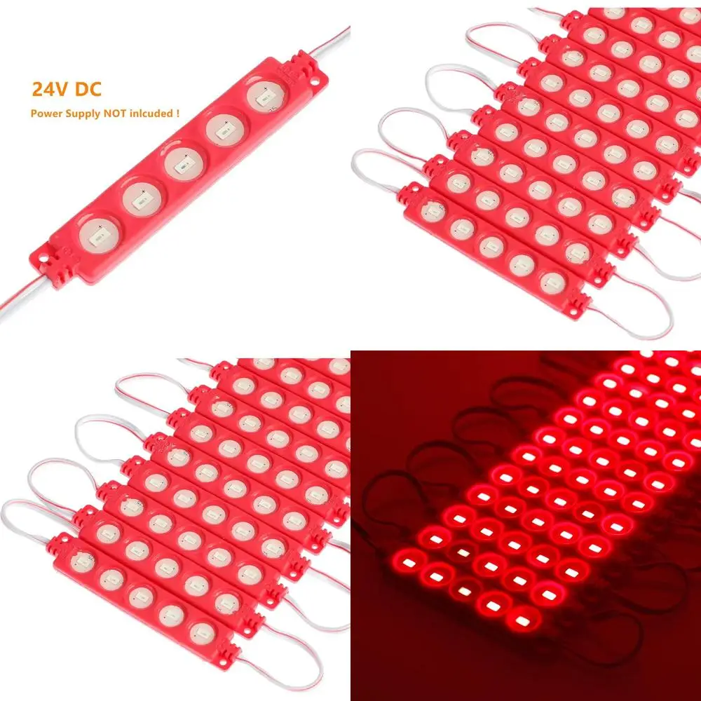 24V Waterproof LED Strip Light, 1.2W, 200pcs Pack, Red, for Signage & Advertising
24V Waterproof LED Strip Light, 1.2W, 200pcs Pack, Red, for Signage & Advertising