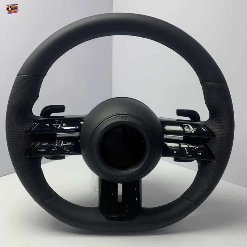 Suitable for Mercedes-Benz AMG sports steering wheel with genuine leather and multi-function buttons, modified and upgraded, dir
Suitable for Mercedes-Benz AMG sports steering wheel with genuine leather and multi-function buttons, modified and upgraded, dir