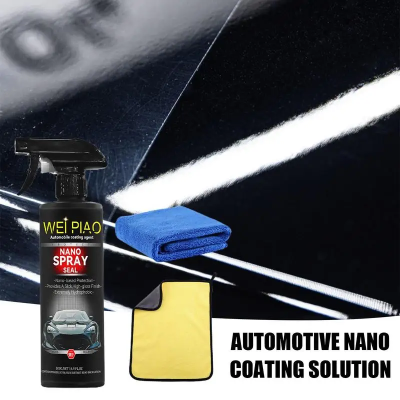 Ceramic Car Coating Quick Hydrophobic Liquid Polymer With Microfiber Towel Car Spray Coating Agent Ceramic Coating Car Coating
Ceramic Car Coating Quick Hydrophobic Liquid Polymer With Microfiber Towel Car Spray Coating Agent Ceramic Coating Car Coating