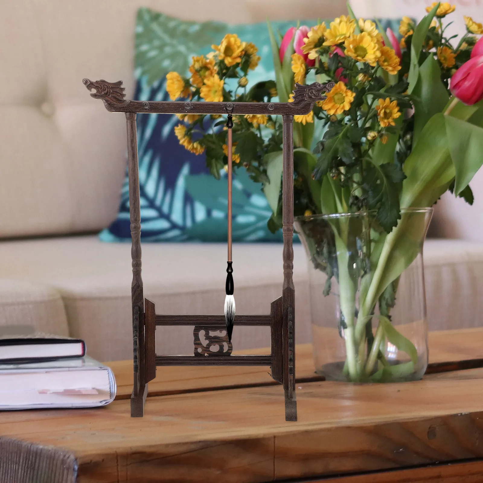 Solid Wood Holder Natural Calligraphy Stand For Home Office School Storage Chinese Calligraphy Brush Stand Rack Wooden Brush
Solid Wood Holder Natural Calligraphy Stand For Home Office School Storage Chinese Calligraphy Brush Stand Rack Wooden Brush