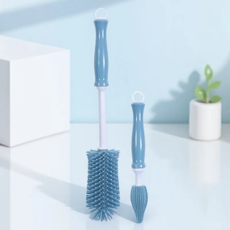 1Set Silicone Milk Bottle Brush Rotatable Design Multi-Function Cleaning Brush for Baby Pacifier Straw Milk Stains
1Set Silicone Milk Bottle Brush Rotatable Design Multi-Function Cleaning Brush for Baby Pacifier Straw Milk Stains