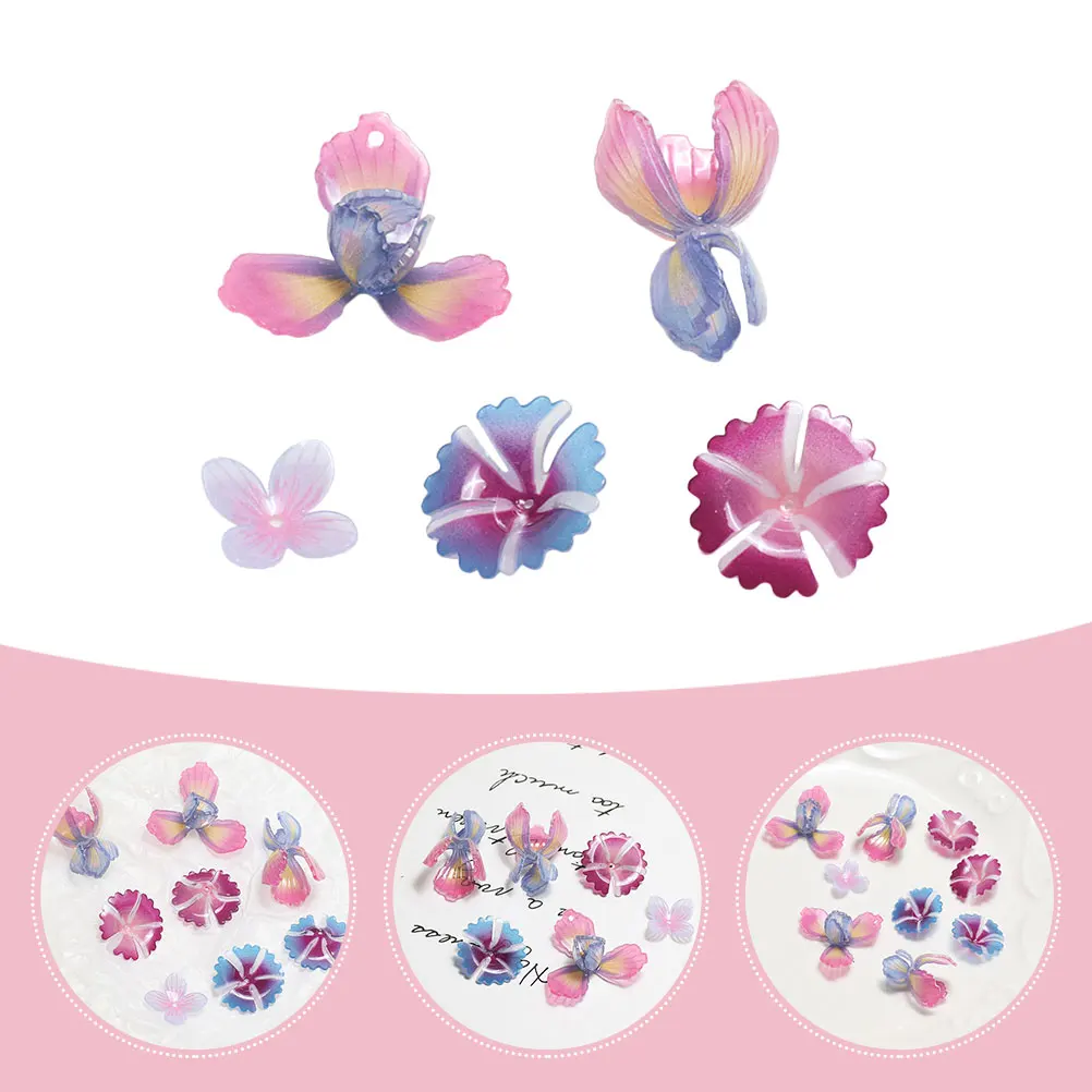 5 Pcs Flower Heat Shrink Sheet Accessories Mini Charms Petal DIY Plastic for Keychain Making Bulk Pendants Jewelry
5 Pcs Flower Heat Shrink Sheet Accessories Mini Charms Petal DIY Plastic for Keychain Making Bulk Pendants Jewelry