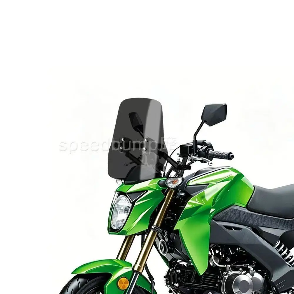 For Kawasaki Z 125 Pro Adventure motorcycle front windshield with 12mm navigation bracket tube
For Kawasaki Z 125 Pro Adventure motorcycle front windshield with 12mm navigation bracket tube