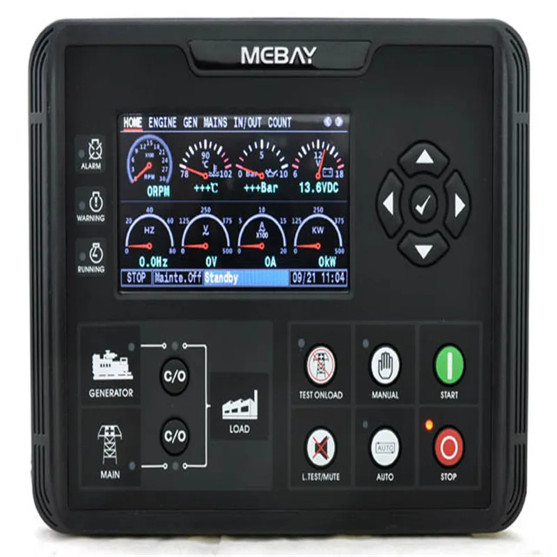 Original DC60D Diesel Generator Set Controller For Parameter Monitoring Of Diesel Engine Gas Generator
Original DC60D Diesel Generator Set Controller For Parameter Monitoring Of Diesel Engine Gas Generator