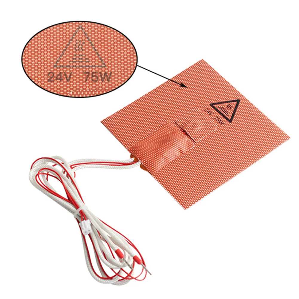 Electronics Assembly Heating Pad 24V 75W Heating Pad 100*100mm Fast Heating Feature High Temperature Resistance
Electronics Assembly Heating Pad 24V 75W Heating Pad 100*100mm Fast Heating Feature High Temperature Resistance