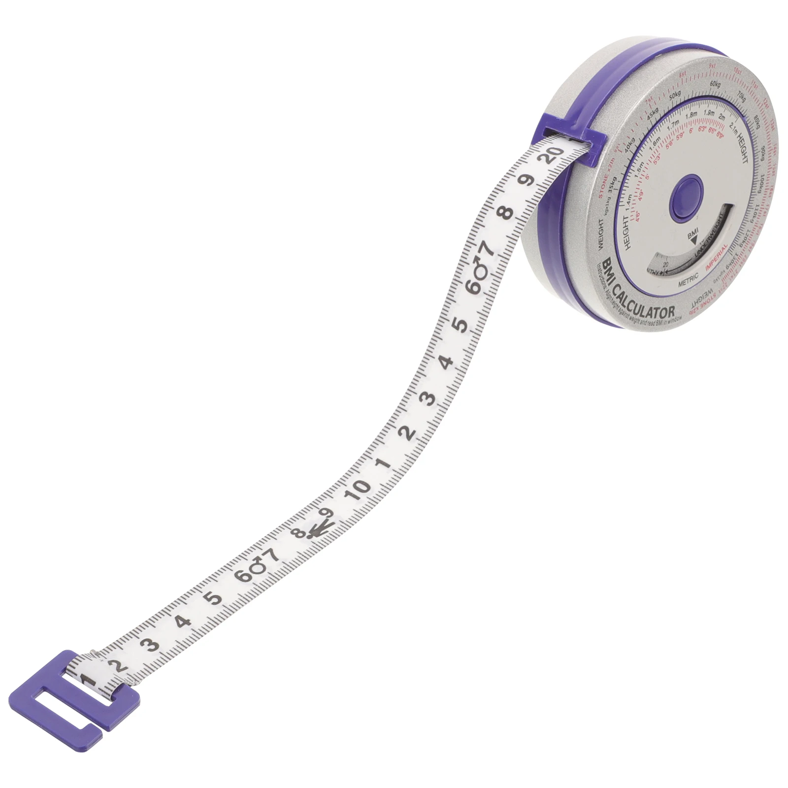 Aluminum Tape Measure 2M Blue 2 Body Measuring Waist Portable Circumference Health Tracker Fitness Tool Tailors Paper
Aluminum Tape Measure 2M Blue 2 Body Measuring Waist Portable Circumference Health Tracker Fitness Tool Tailors Paper