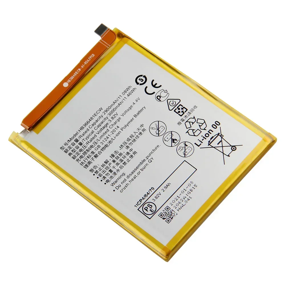HB366481ECW For Huawei P9 9i P10 Lite Honor 5C 7C Enjoy 7S 8 8E Nova Lite V9 Play 3E GT3 Y6 Prime 2018 Phone Replace Battery
HB366481ECW For Huawei P9 9i P10 Lite Honor 5C 7C Enjoy 7S 8 8E Nova Lite V9 Play 3E GT3 Y6 Prime 2018 Phone Replace Battery