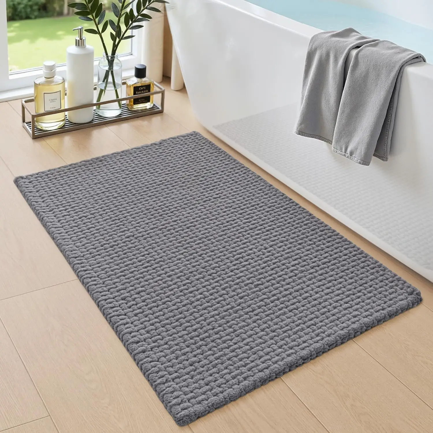 Коврики для ванной 16x24, нескользящие моющиеся коврики для душа, впитывающие коврики из синели, ультрамягкие толстые коврики для ванны и душа
Коврики для ванной 16x24, нескользящие моющиеся коврики для душа, впитывающие коврики из синели, ультрамягкие толстые коврики для ванны и душа