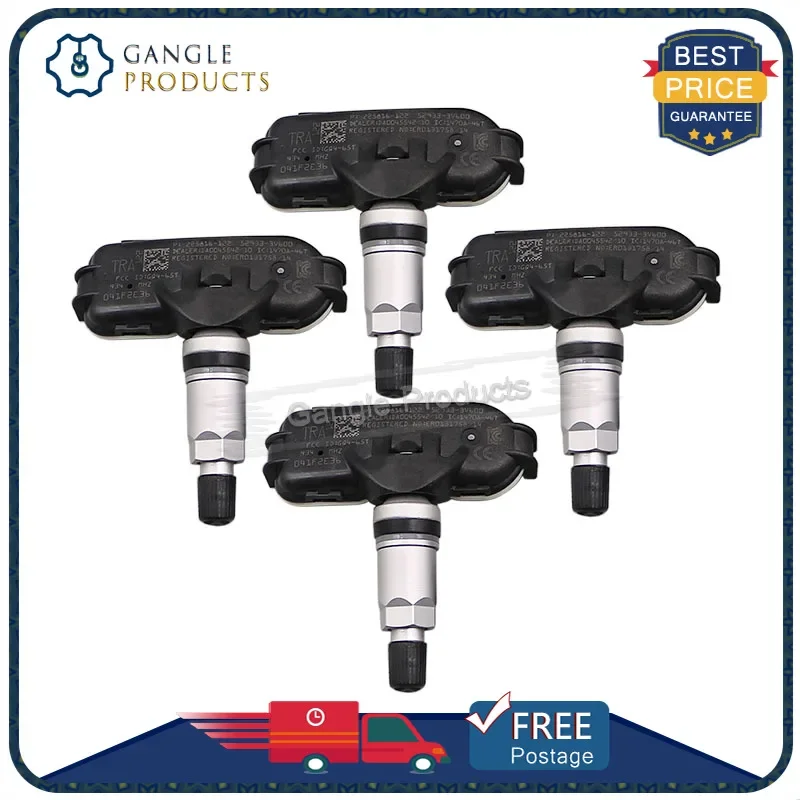Датчик давления в шинах 52933-3V600 TPMS, 4 шт., датчик для KIA RIO (UB) 2011-2017, датчик давления в шинах 529333V600 433 МГц
Датчик давления в шинах 52933-3V600 TPMS, 4 шт., датчик для KIA RIO (UB) 2011-2017, датчик давления в шинах 529333V600 433 МГц