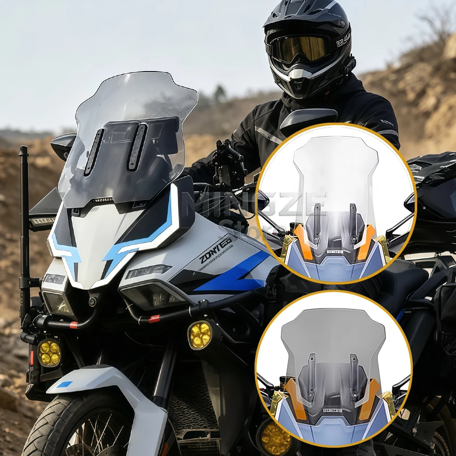 For ZONTES 703F 703f 703-F Motorcycle modified windshield front windscreen chest protector windproof rainproof board deflector
For ZONTES 703F 703f 703-F Motorcycle modified windshield front windscreen chest protector windproof rainproof board deflector