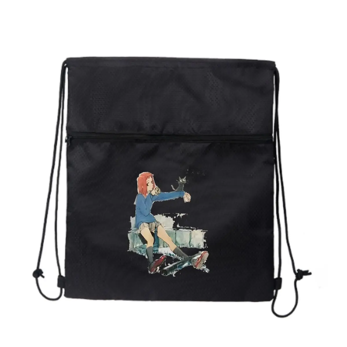 Flcl Аниме Персонаж Искусство Дань Черная Минималистичная уличная сумка на молнии на шнурке
Flcl Аниме Персонаж Искусство Дань Черная Минималистичная уличная сумка на молнии на шнурке