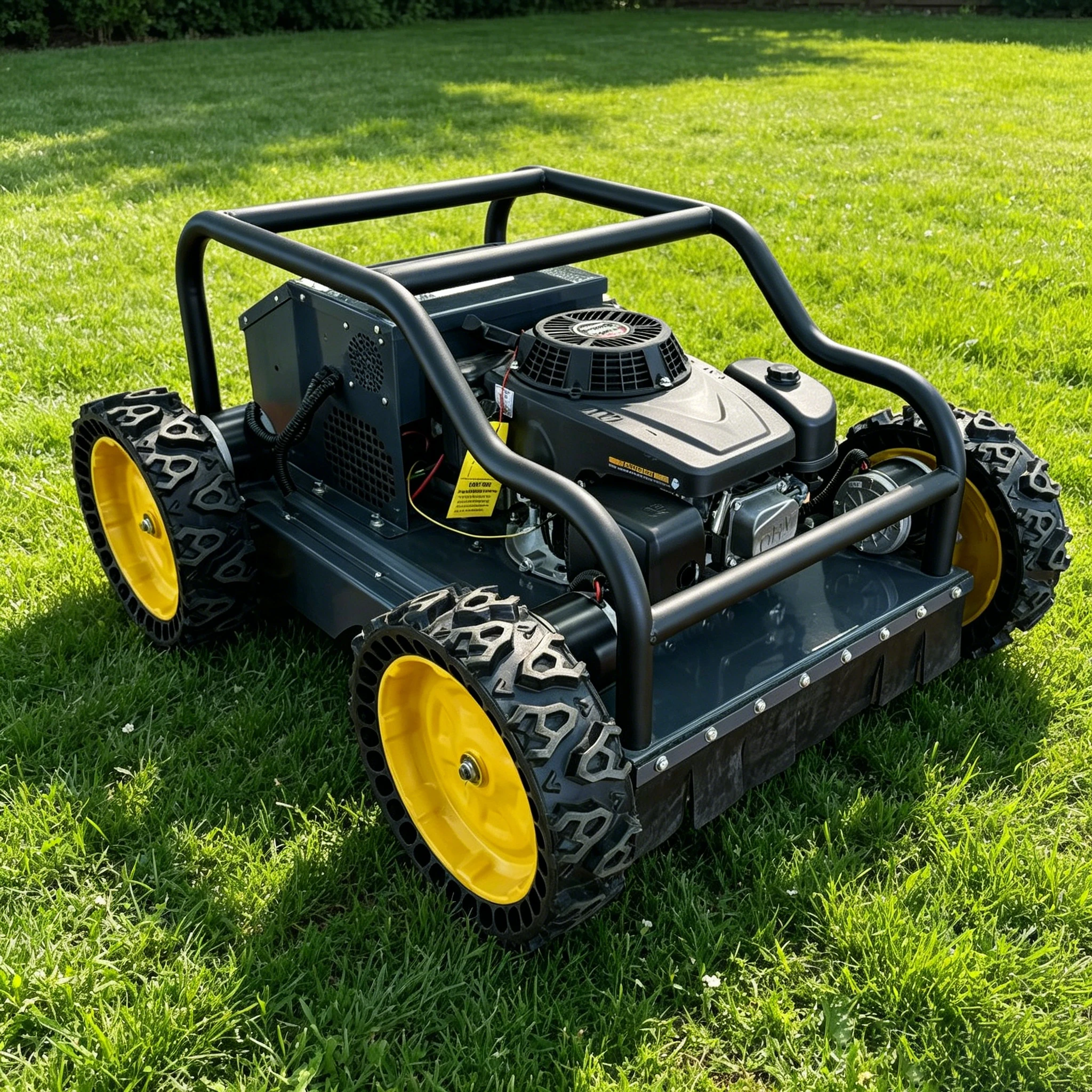 Remote Control Wheels Lawn Mower Quiet Operation Self-propelled Grass Cutter Steep Slopes Mower Excluding Shipping Cost
Remote Control Wheels Lawn Mower Quiet Operation Self-propelled Grass Cutter Steep Slopes Mower Excluding Shipping Cost