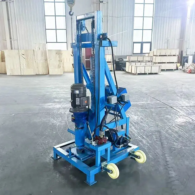 Customized Lightweight Mini Water Well Drilling Rig Electric Hydraulic 150m Portable Drill For Home And Farm Wells
Customized Lightweight Mini Water Well Drilling Rig Electric Hydraulic 150m Portable Drill For Home And Farm Wells