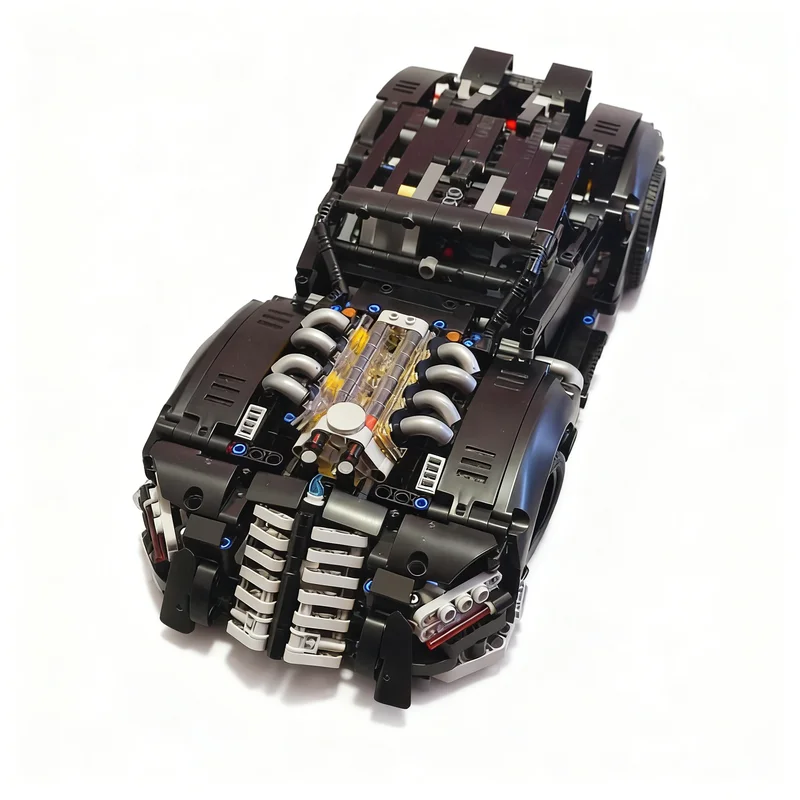 1100PCS MOC City Champions Super Car Batmobile Supercar Convertible Build Model Technology DIY Creative Assembly Bricks Gift Set
1100PCS MOC City Champions Super Car Batmobile Supercar Convertible Build Model Technology DIY Creative Assembly Bricks Gift Set