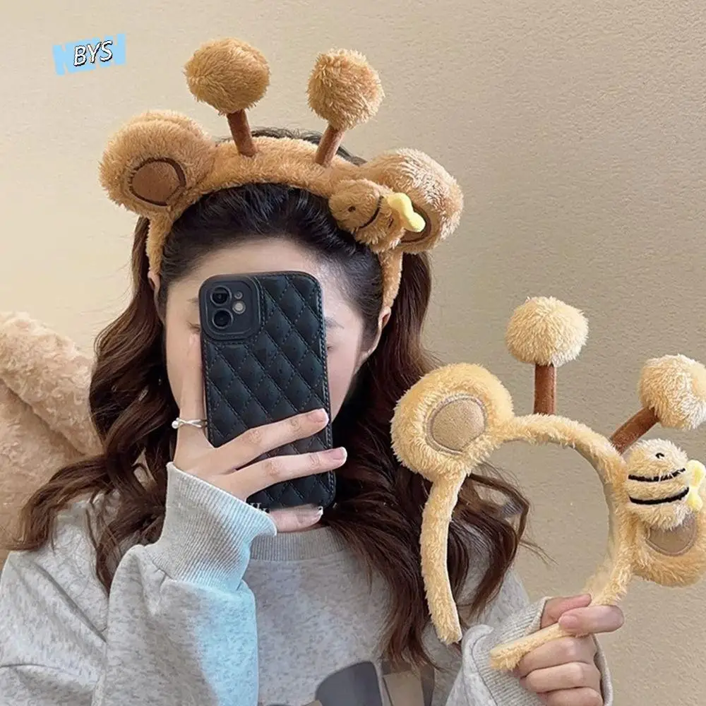 Animal Bee Plush Headband Wash Face Headband Hair Band Cartoon Hair Hoop Headwear Hair Accessories Cute Plush Hairband Adult
Animal Bee Plush Headband Wash Face Headband Hair Band Cartoon Hair Hoop Headwear Hair Accessories Cute Plush Hairband Adult