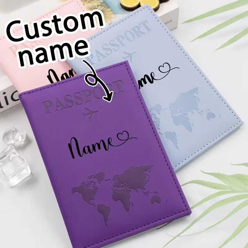 Custom Passport Holder for Travel with Name, Personalized Artificial Passport Holder, Custom Ticket Wallet, Birthday Gift
Custom Passport Holder for Travel with Name, Personalized Artificial Passport Holder, Custom Ticket Wallet, Birthday Gift