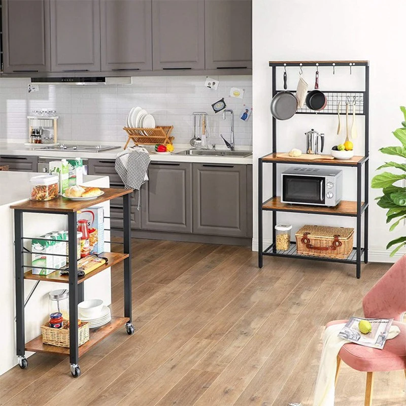 Kitchen Shelves Kitchen Layered Storage Shelves Floor to Floor Multi-layer Multifunctional Pot Shelves Microwave Oven
Kitchen Shelves Kitchen Layered Storage Shelves Floor to Floor Multi-layer Multifunctional Pot Shelves Microwave Oven