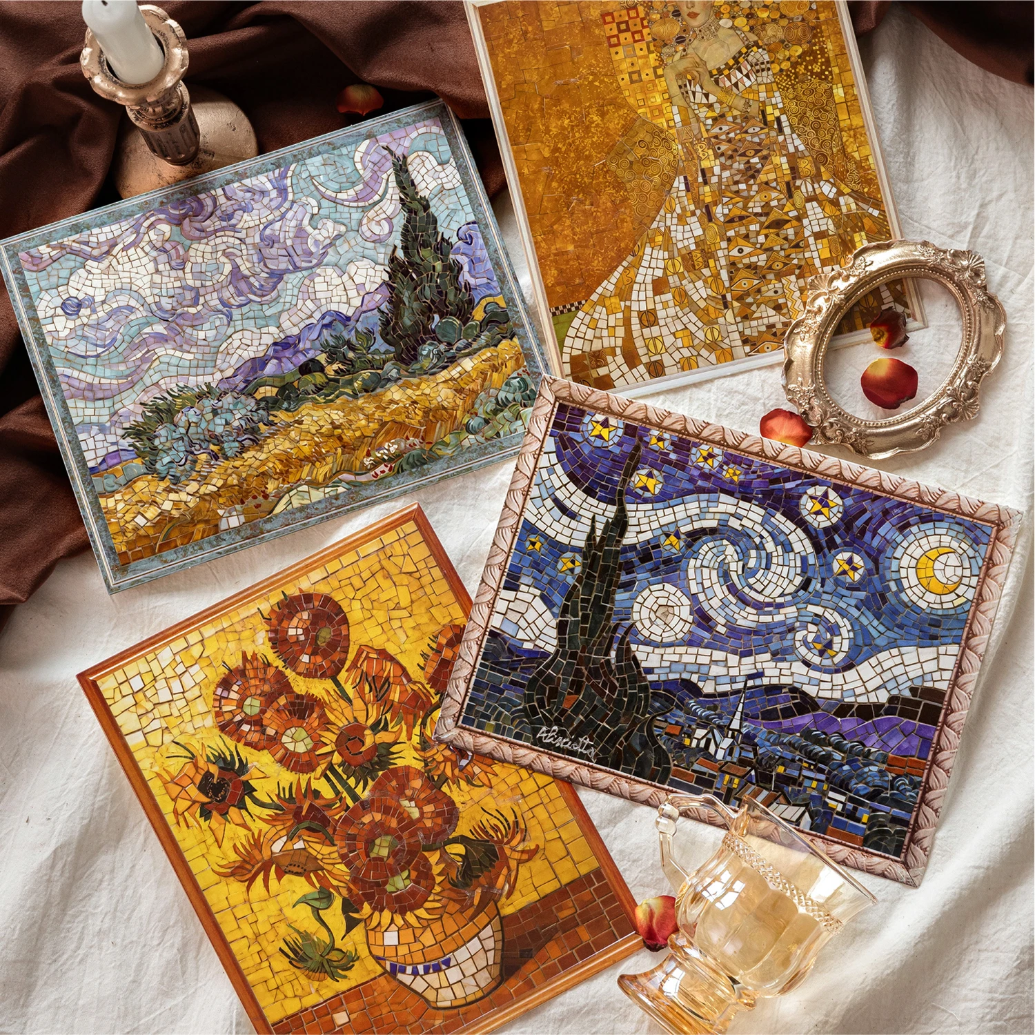 Morning Rain Artistic Oil Painting Puzzle Stickers High-Value Aesthetic Healing Miniature Scene Creation Children's DIY Craft Toys
Morning Rain Artistic Oil Painting Puzzle Stickers High-Value Aesthetic Healing Miniature Scene Creation Children's DIY Craft Toys