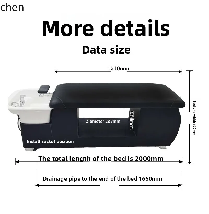 HTT Ceramic Basin Shampoo Bed for Hair Salon and Beauty Salon with Water Circulation
HTT Ceramic Basin Shampoo Bed for Hair Salon and Beauty Salon with Water Circulation