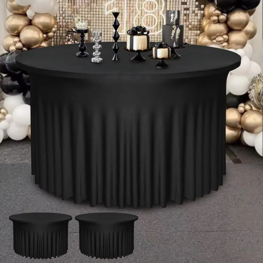 Упаковка: 48 диаметр x 30 высотов. Черная скатерть. Подходит для круглых столов высотой 4 фута. Круглые скатерти из полиэстера и спандекса с юбкой.
Упаковка: 48 диаметр x 30 высотов. Черная скатерть. Подходит для круглых столов высотой 4 фута. Круглые скатерти из полиэстера и спандекса с юбкой.