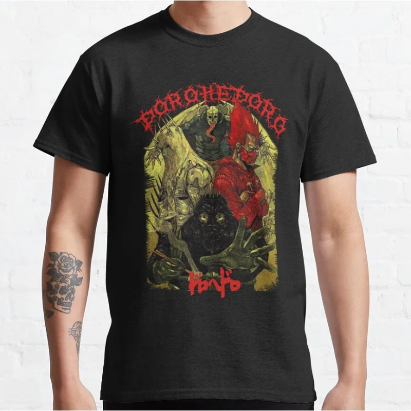Dorohedoro métal 0808 Manga caiman Anime T shirt kaiman Manga Men's print Graphic Tee 100% cotton Y2K clothes All size tops
Dorohedoro métal 0808 Manga caiman Anime T shirt kaiman Manga Men's print Graphic Tee 100% cotton Y2K clothes All size tops