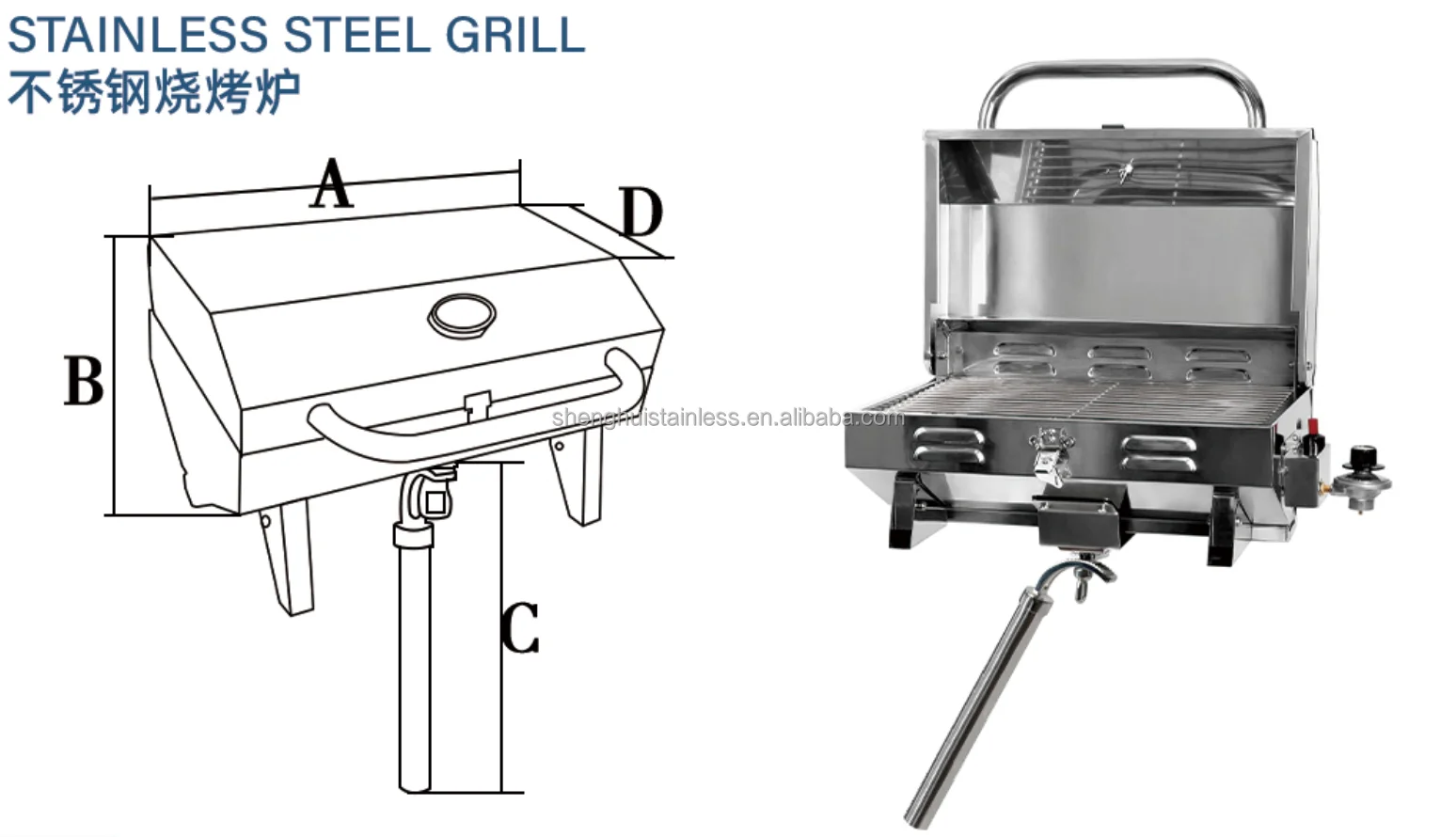 SHENGHUI Brand New Portable Marine Yacht Boat BBQ Grill Stainless Steel High Mirror Polished
SHENGHUI Brand New Portable Marine Yacht Boat BBQ Grill Stainless Steel High Mirror Polished