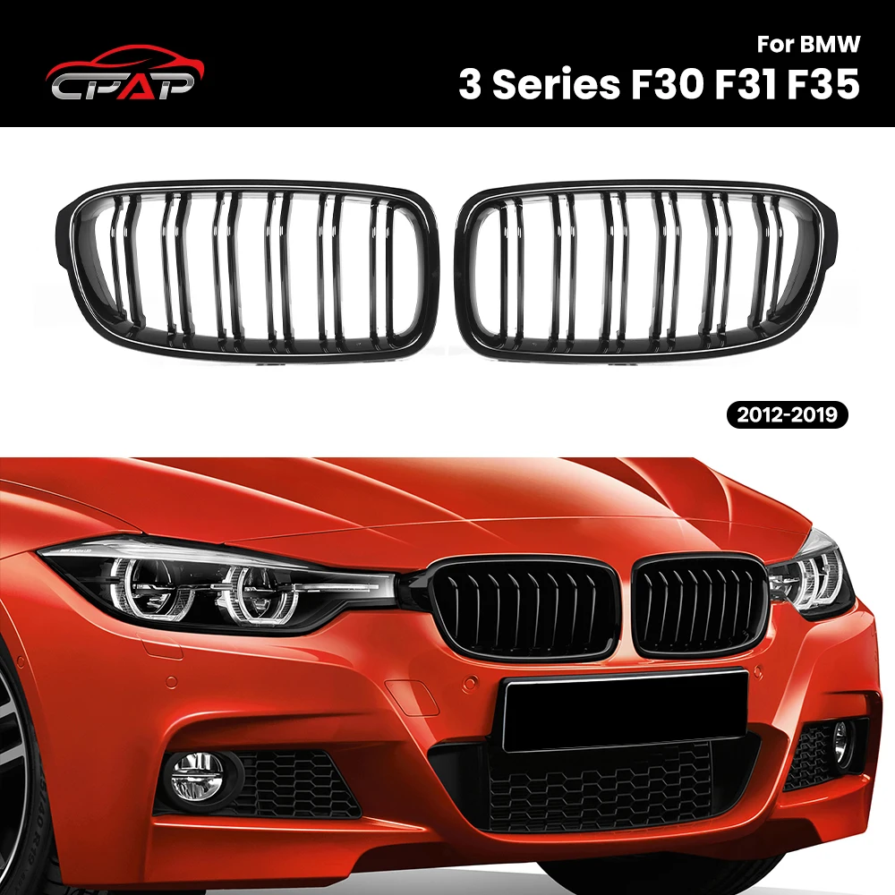 Front Grille Hood Kidney Bumper Grills For BMW 3 Series F30 F31 F35 2012-2019 Gloss Black Double Slat
Front Grille Hood Kidney Bumper Grills For BMW 3 Series F30 F31 F35 2012-2019 Gloss Black Double Slat