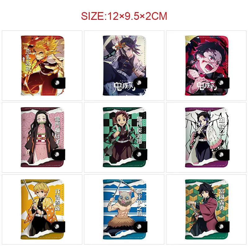 Demon Slayer Tanjiro Snap Button Wallet Short Wallet Double-Layer Storage Pu Leather Print Card Holder For Men Women Anime Fans
Demon Slayer Tanjiro Snap Button Wallet Short Wallet Double-Layer Storage Pu Leather Print Card Holder For Men Women Anime Fans