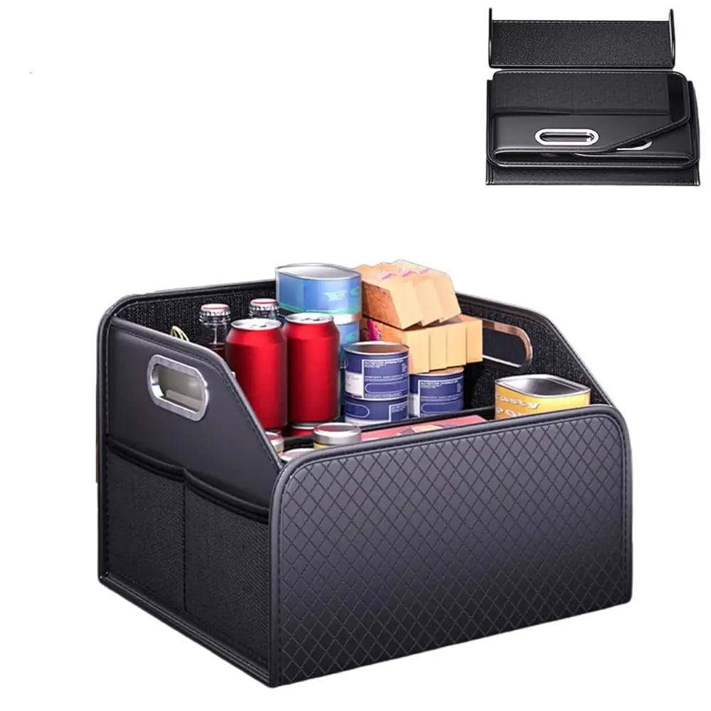 Car Trunk Organizer and Car Storage,Collapsible Multi-Compartment Car Organizers, Waterproof Foldable Luggage Bag with 4 Pock
Car Trunk Organizer and Car Storage,Collapsible Multi-Compartment Car Organizers, Waterproof Foldable Luggage Bag with 4 Pock