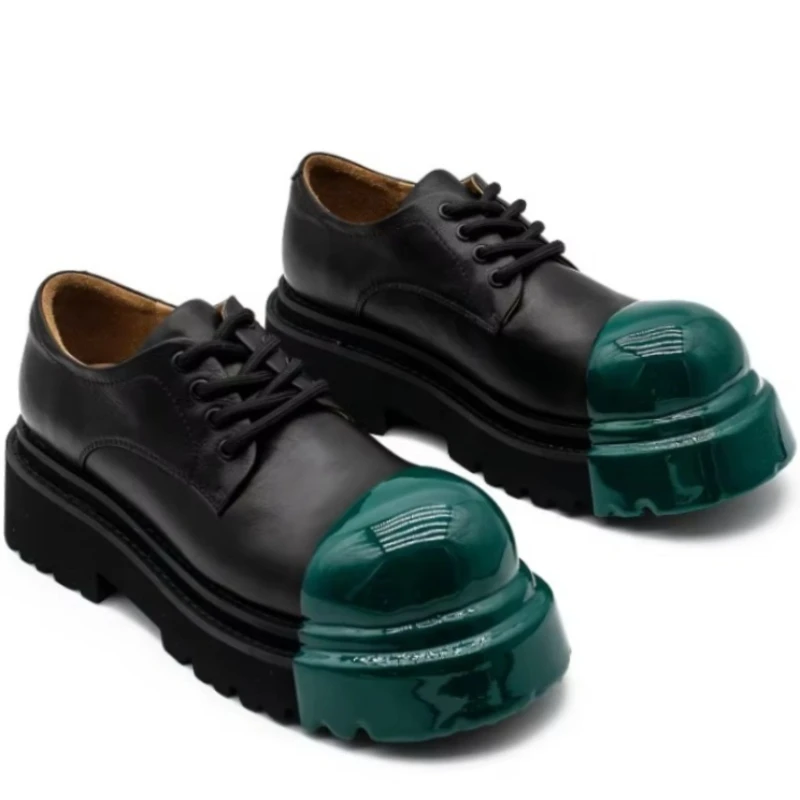 European/American Wide Version Cowhide Derby Shoes for Men's Dress Shoes Genuine Leather Breathable Glue Coated Increasing Shoes
European/American Wide Version Cowhide Derby Shoes for Men's Dress Shoes Genuine Leather Breathable Glue Coated Increasing Shoes