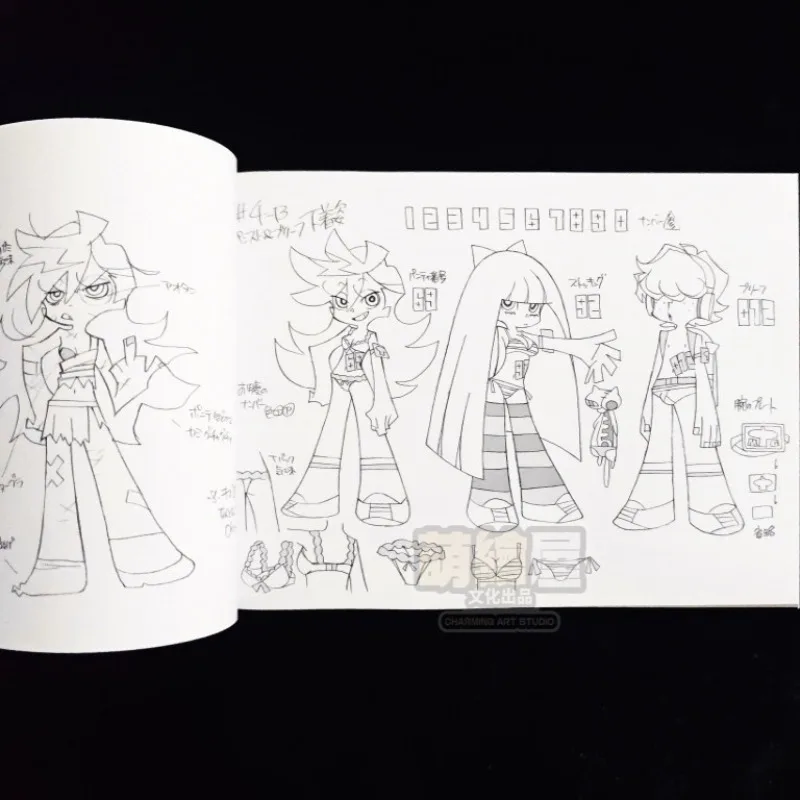 TV Anime Panty & Stocking with Garterbelt Artwork Line Art Design Collection Storyboards Animation Line Full-Color Artbook Manga
TV Anime Panty & Stocking with Garterbelt Artwork Line Art Design Collection Storyboards Animation Line Full-Color Artbook Manga
