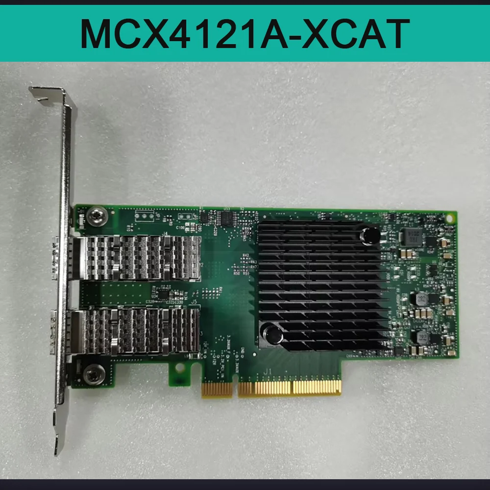 Для двухпортовой 10-гигабитной оптоволоконной сетевой карты Mellanox MCX4121A-XCAT CX4121A
Для двухпортовой 10-гигабитной оптоволоконной сетевой карты Mellanox MCX4121A-XCAT CX4121A