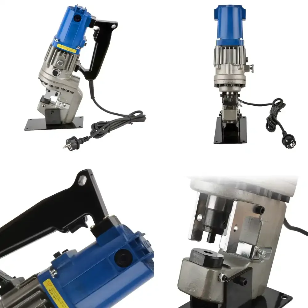 MHP-20 900W Short-type Angle Steel Portable Manual/Electric Hydraulic Punching Machine, Hydraulic Punching Tool
MHP-20 900W Short-type Angle Steel Portable Manual/Electric Hydraulic Punching Machine, Hydraulic Punching Tool