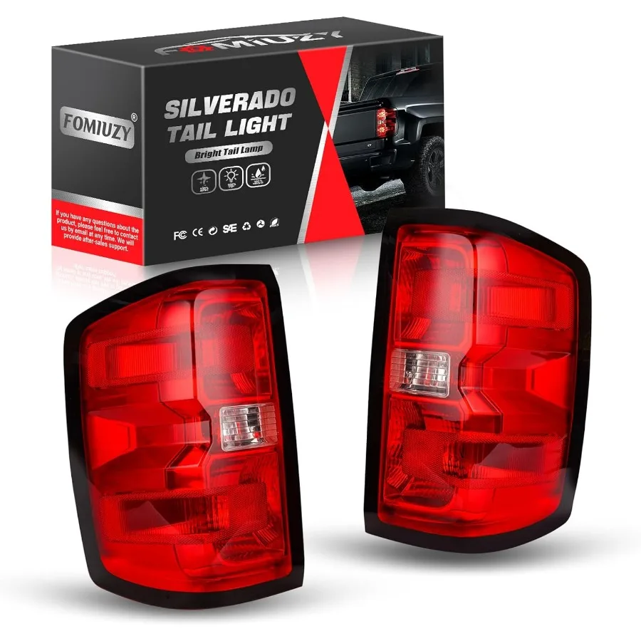 Tail Lights Assembly Fit Chevy Silverado 1500 2014 2015 Chevrolet 2500 3500 HD 2500HD 3500HD Rear Back Up Lamp Lens Cover Tailli
Tail Lights Assembly Fit Chevy Silverado 1500 2014 2015 Chevrolet 2500 3500 HD 2500HD 3500HD Rear Back Up Lamp Lens Cover Tailli