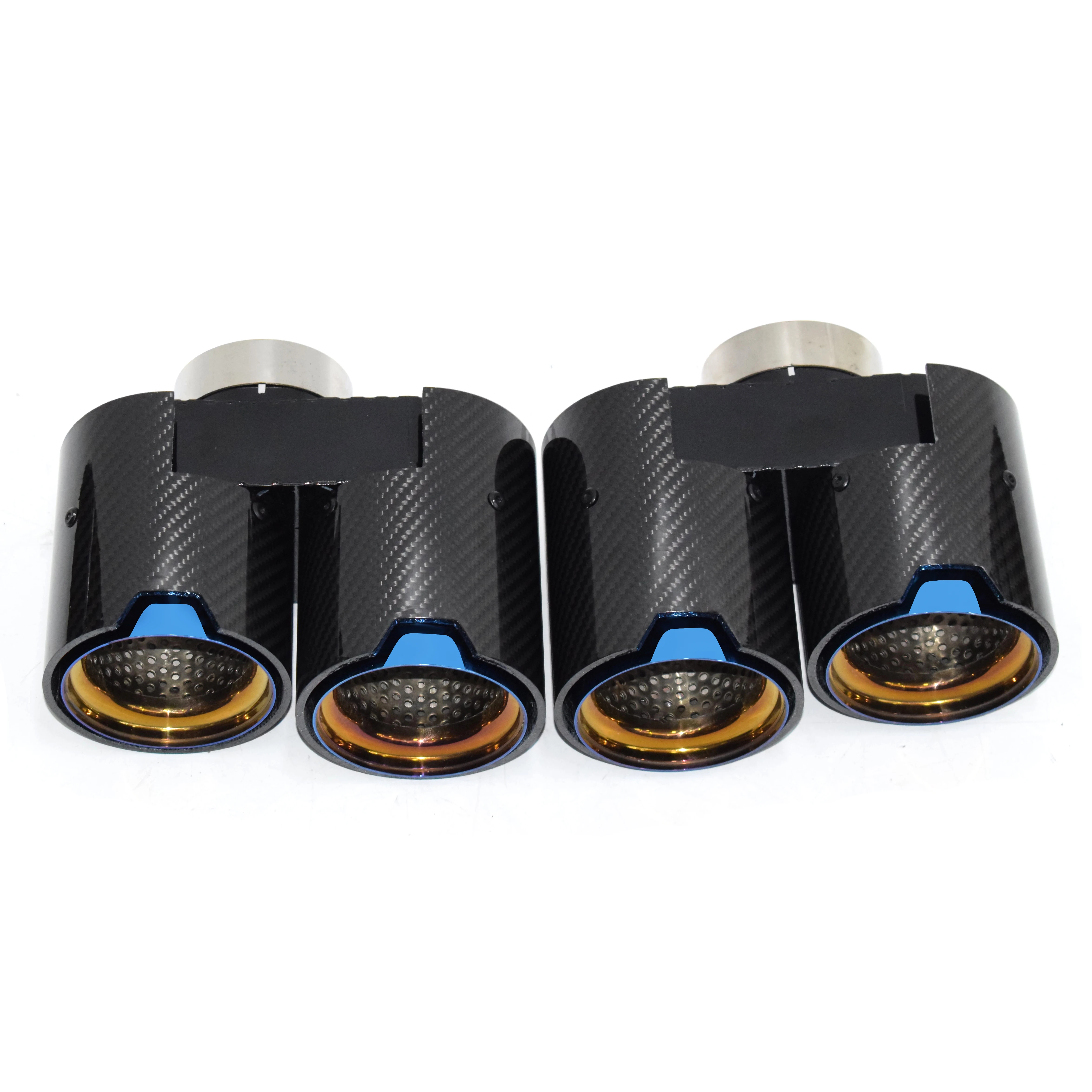 For 2021+ For BMW 4 Series 425i 430i G22 G23 G26 Exhaust Pipe Upgrade Carbon Fiber Blue Muffler Nozzle Tip
For 2021+ For BMW 4 Series 425i 430i G22 G23 G26 Exhaust Pipe Upgrade Carbon Fiber Blue Muffler Nozzle Tip