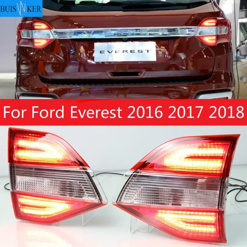 2PCS LED Rear Tail Light For Ford Everest 2016 2017 2018 Car LED Bumper Light Brake Light Reflector Rear Decoration Lamp
2PCS LED Rear Tail Light For Ford Everest 2016 2017 2018 Car LED Bumper Light Brake Light Reflector Rear Decoration Lamp