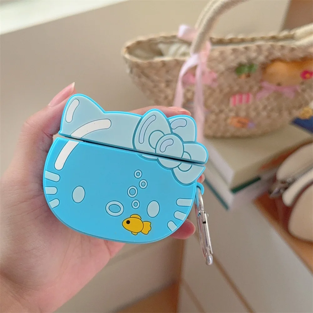 Cute new 3D cartoon Hellokitty headphone cover for Apple Airpods 4 3 Pro 2 4 cover silicone soft kawaii protective cover For Pro
Cute new 3D cartoon Hellokitty headphone cover for Apple Airpods 4 3 Pro 2 4 cover silicone soft kawaii protective cover For Pro