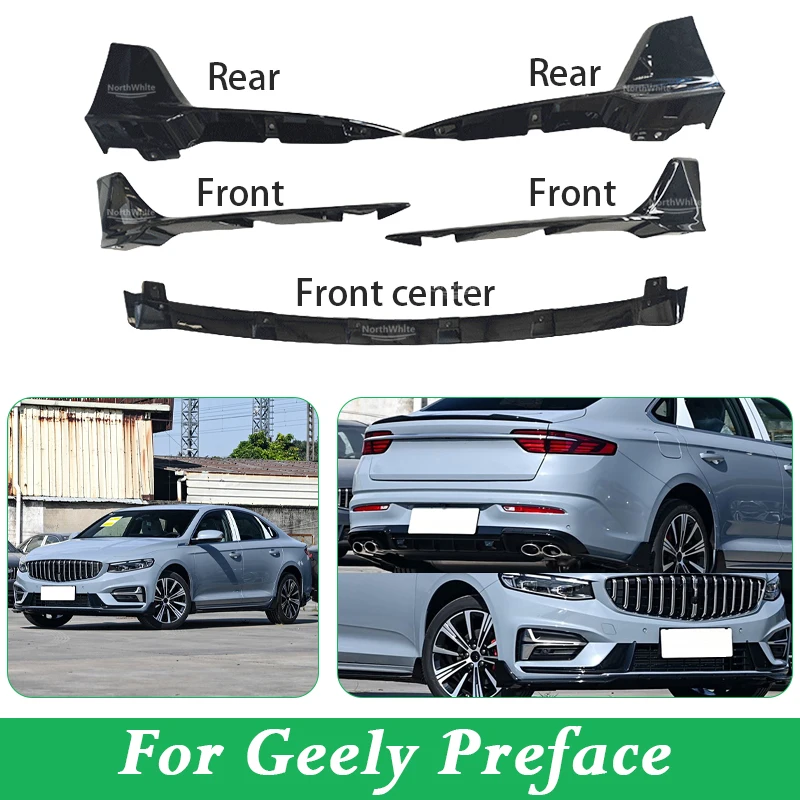 Front Or Rear Bumper Corner Kit For Geely Preface Rear Bumper Decorative Panel
Front Or Rear Bumper Corner Kit For Geely Preface Rear Bumper Decorative Panel