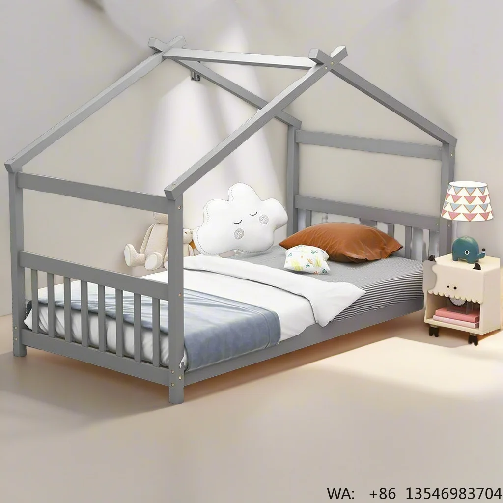 Rounded Corner Transitional Kids Single Bed Frame Anti-Collision Toddler Crib Conversion Bedroom Furniture
Rounded Corner Transitional Kids Single Bed Frame Anti-Collision Toddler Crib Conversion Bedroom Furniture