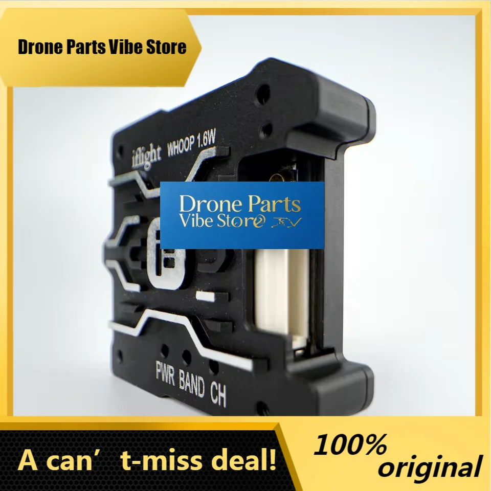 Drone PartsiFlight BLITZ Whoop 5.8GHz 1.6W VTX Video Transmitter With 25.5x25.5mm Mounting Holes For FPV Racing Drones
Drone PartsiFlight BLITZ Whoop 5.8GHz 1.6W VTX Video Transmitter With 25.5x25.5mm Mounting Holes For FPV Racing Drones