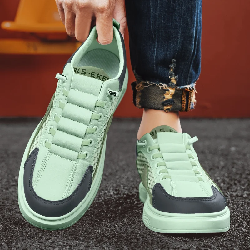 Мужские кроссовки, обувь для досок, нескользящая легкая спортивная повседневная обувь, удобная мужская обувь для прогулок в тренажерном зале и тренировок
Мужские кроссовки, обувь для досок, нескользящая легкая спортивная повседневная обувь, удобная мужская обувь для прогулок в тренажерном зале и тренировок