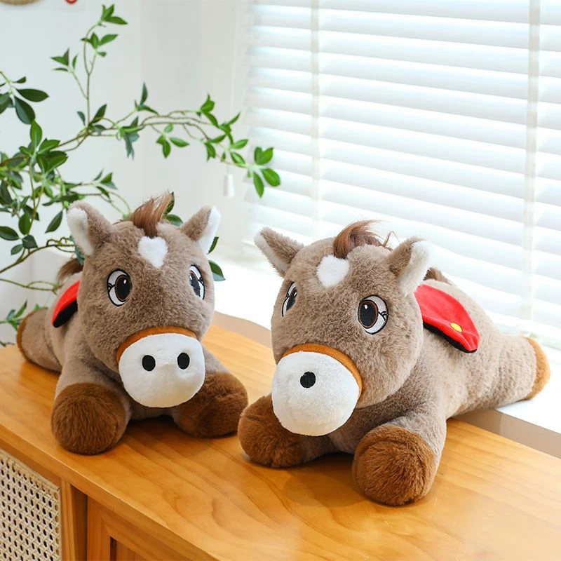 45CM Cute Little Horse Mascot Plush Toy Soft Lying Position Sleeping Comfort Horse Doll as a Birthday and Christmas Gift
45CM Cute Little Horse Mascot Plush Toy Soft Lying Position Sleeping Comfort Horse Doll as a Birthday and Christmas Gift